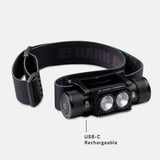 Oracle Rechargeable Headlamp - detail view | Silarius