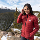 Wolf Womens Heated Jacket (Final Sale) - detail view | Silarius