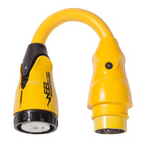 MARINCO 12998407 EEL Pigtail Adapter, 50A 125/250V Male to 50A 125V Female