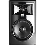 JBL 306P MKII Powered 6.5 Inch Two-Way Studio Monitor Single - side view | Silarius