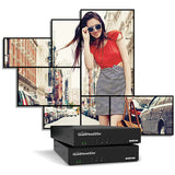Matrox Q2G-DP4K QuadHead2Go Multi-Monitor Controller Appliance - angle view | Silarius