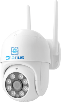 Silarius SIL-PTZHOMEWIFI2MP 2MP WiFi PTZ Outdoor Security Camera Full HD App Enabled