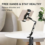 Suptek YF208B Aluminum Alloy Cell Phone Desk Mount Stand 360 Degree - detail view | Silarius