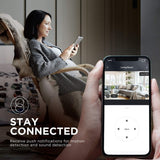 Silarius SIL-DHOMEWIFI2MPPTZ36 WiFi APP enabled PTZ 2MP 1080p Indoor Camera - detail view | Silarius