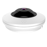 Silarius SIL-F4MP 4MP WiFi Fisheye Security Camera 360 Degrees NDAA Compliant - rear view | Silarius