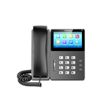 Silarius SILETIPP10SPWB Elite Touch Screen SIP IP Phone - side view | Silarius