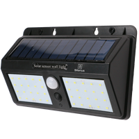 Silarius SIL-SOLARMOTION9 IP65 Solar Powered PIR Motion Detection Outdoor Security Light 9V 1.3W