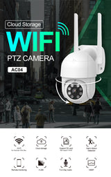 Silarius SIL-PTZHOMEWIFI2MP WiFi App enabled PTZ 2MP Full HD Outdoor Camera - detail view | Silarius
