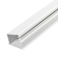 ADI PRO 0E-125DW2 1-1/4" x 3/4" Duct Raceway, 2-Pack, White