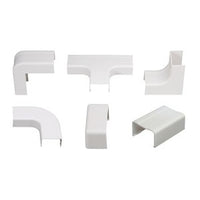 ADI PRO 0E-58DCMBPK 5/8" x 1/2" Connectors for 5/8" Raceway, Combo Pack, White
