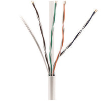 ADI PRO 0E-CMP6WHR CAT6 Plenum Cable, 23/4 Solid BC, Unshielded, UTP, CMP/FT6, 1000' Express Box, White