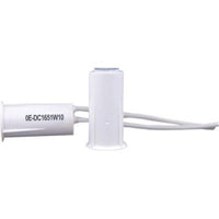 ADI PRO 0E-DC1651W10 Press Fit Contact 3/8" Stubby, 10-Pack, White