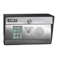 Doorking 1504-120 Surface Mount with Intercom Substation Wiegand Output