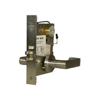 Command Access ML80EU/CH 12V REX/DPS Schlage L9000 Series Electrified Storeroom Mortise Lock, Request to Exit and Door Position Switch, Outside Lever Unlocked, 12V, Satin Chrome
