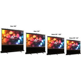 Elite Screens F135NWH ezCinema Series MaxWhite 135" 16:9 4K Ultra HD Manual Pull up Portable Projector Screen