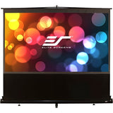 Elite Screens F135NWH ezCinema Series MaxWhite 135" 16:9 4K Ultra HD Manual Pull up Portable Projector Screen