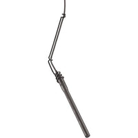 Audio-Technica U853RU UniPoint Series UniLine Cardioid Polar Pattern Hanging Microphone, Black