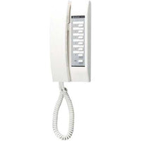 Aiphone TD-12H/B 12-Call Handset, Wall Mount, White