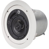 AtlasIED FAP42T-UL2043 4" Coaxial In-Ceiling Speaker with 16W 70/100V Transformer, Ported Enclosure and UL2043 Certification