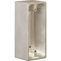 Alarm Controls by ASSA ABLOY SMB-3 Alarm Controls SMB-3 Narrow Surface Mount Box for 1-3/4" Wide Plates, Clear Anodized Finish
