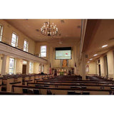 Draper 101761 100" Premier Electric Projection Screen, HDTV, Matte White