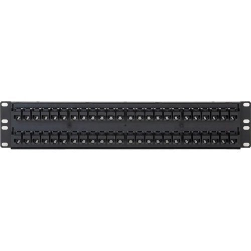 ICC ICMPP48CP5 CAT5e 48-Port Feed-Through Patch Panel, 2U RMS