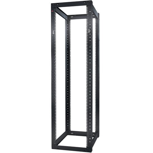 APC AR203A NetShelter 4-Post Open Frame Rack, 44U Square Holes