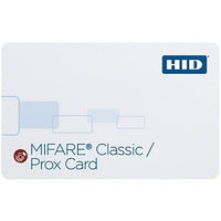 HID 3500RGGMNM MIFARE Classic Proximity Card, Front and Back Glossy Match