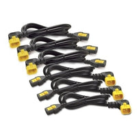APC AP8704R-WW Power Cord Kit, Locking, C13 to C14 (90 Degree), 6-Pack, 1.2m