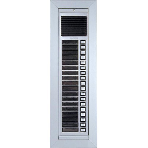 TekTone AM192/04 Intercom System Speaker Entrance Panels, Buttons and Name Holders