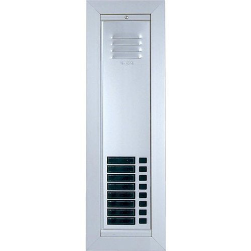TekTone AM492/10 Vandal Resistant Apartment Entrance Panel with Speaker, 10 Buttons and Name Holders