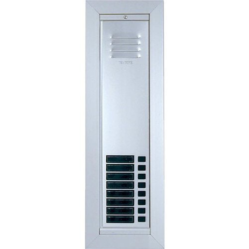 TekTone AM492/16 Vandal Resistant Apartment Entrance Panel with Speaker, 16 Buttons and Name Holders