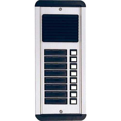 TekTone AM612/16S Weather Resistant Apartment Entrance Panel with Speaker, Buttons and Name Holders, Surface Mount