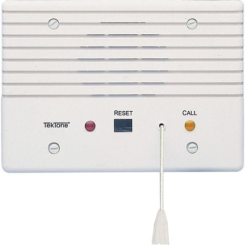 TekTone IR155B Tek-CARE Nurse Call Single Patient Station with Pull cord, Call-Placed and Privacy Indicators
