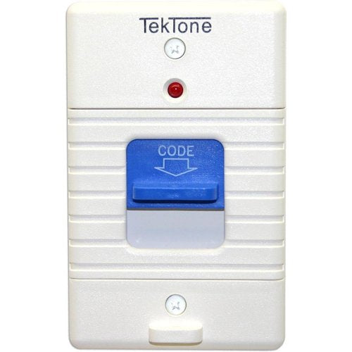 TekTone SF156B Nurse Call Systems Code Station, Flame Retardant, Plug-in Wiring Pigtail, 4.8"H 3.2"W 1.2"D