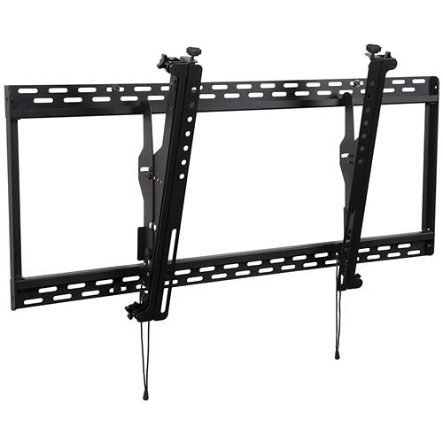 Peerless-AV DS-MBZ647L SmartMount Digital Menu Board Mount with Height and Depth Adjustment for 46" to 65" Displays, Landscape, Black