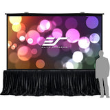 Elite Screens QS180HD QuickStand 5-Second Series 180" Manual Pull up Projector Screen, MaxWhite Fiberglass, 16:9