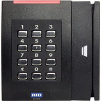 HID 925NTNNEK00094 multiCLASS SE RMK40 Smart Keypad Reader, 13.56 MHz Maximum Compatibility, Wiegand, Pigtail, Standard v1, LED Red, Flash Green, 4-BIT MSG, Black, (Replaces RMK40)