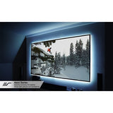 Elite Screens AR110DHD3 Aeon CineGrey 3D Series Edge Free Ambient Light Rejecting Fixed Frame Projection Projector Screen, 110-inch, 16:9