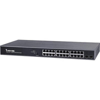 VIVOTEK AW-GEV-264B-370 24xGE PoE + 2xGE SFP Web Smart Managed Switch