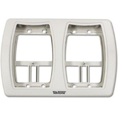 TekTone IH122K Dual-Gang Mounting Kit- Bezel and Plate for SF121, SF122 and SF123