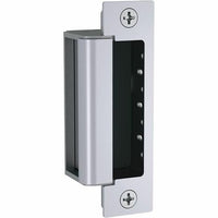 HES 1600-CDB-606 1600 Series Complete Electric Strike for Deadbolt Locks with 1DB Faceplate Kit, Satin Brass