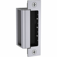 HES 1600-CDB-606-DLMS 1600 Series Complete Electric Strike for Deadbolt Locks with 1DB Faceplate Kit, Dual Lock Monitors and Strike Monitor, Satin Brass