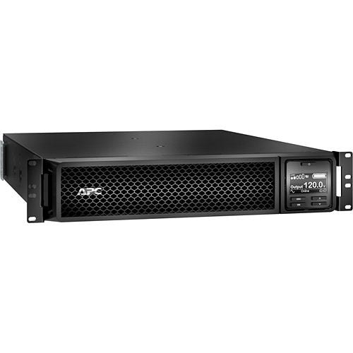 APC SRT1500RMXLA-NC Smart-UPS On-Line, 1500VA, 120V, LCD, Rackmount, 2U, 6x 5-15R NEMA Outlets, with Network Card and Rail Kit