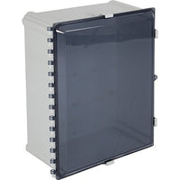STI EP161409-T Cabinet and Enclosure, Polycarbonate, 16" x 14" x 9", Tinted