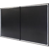 Elite Screens SB120WH2 Sable Frame B2 Series 120" Fixed Frame Home Theater Projector Screen, 16:9
