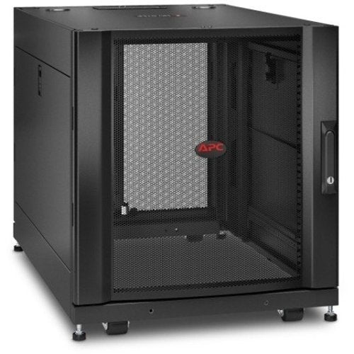 APC AR3003 APC AR30003 NetShelter SX Server Rack Enclosure 25.9"H 23.6"W 35.4"D, 12U, Black