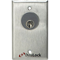 DynaLock 7021-CYL-LED 7021 7000 Series Key Switch, Maintained, (1) DPDT