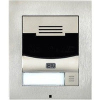 2N 02203-001 Compact IP Solo Intercom without Camera for Surface Mount, Nickel