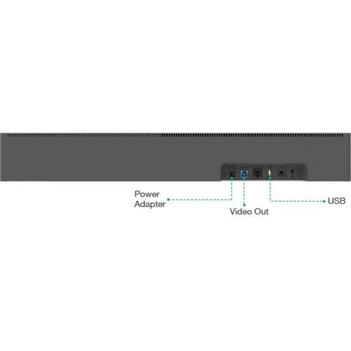 Yealink UVC40 All-in-one USB Video Bar for Small and Huddle Room, 133° Wide Angle Lens